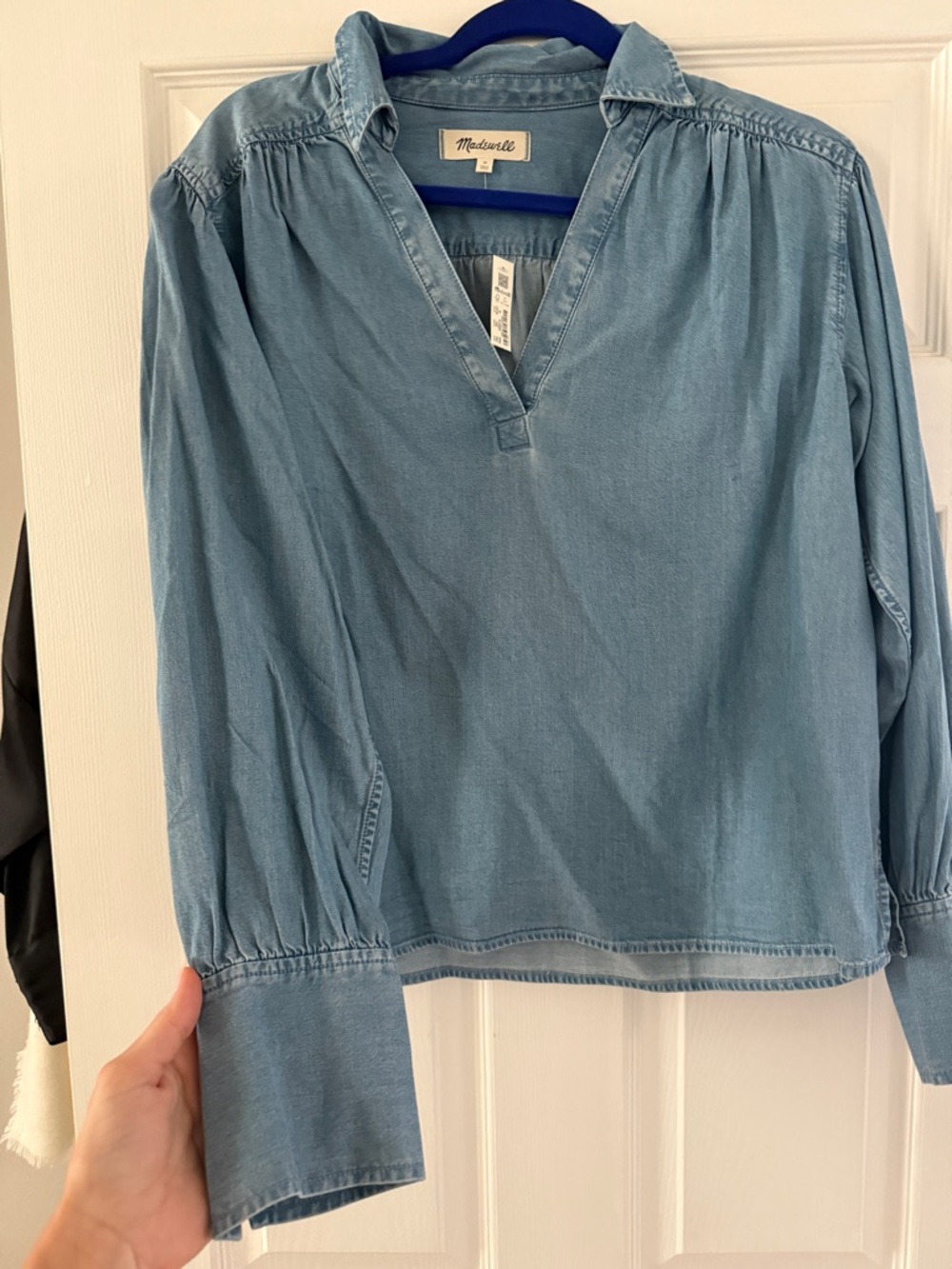 Madewell Light Blue Denim Shirt